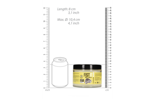 Extra Thick Vanilla Lubricant 500 ml – Natural Pleasure!