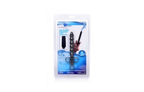 Lubricant Launcher with Silicone Pearls