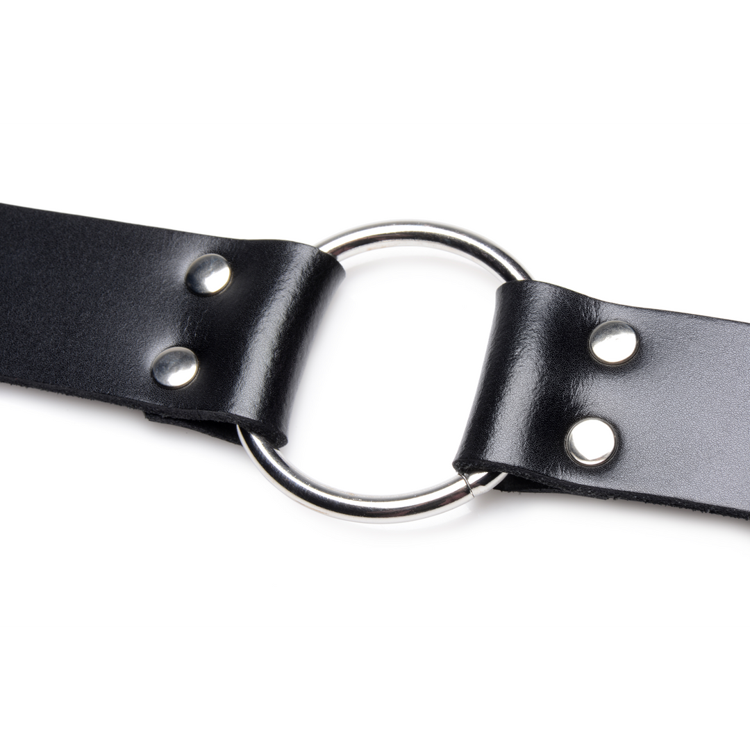 Leren Strap Dildo Houder