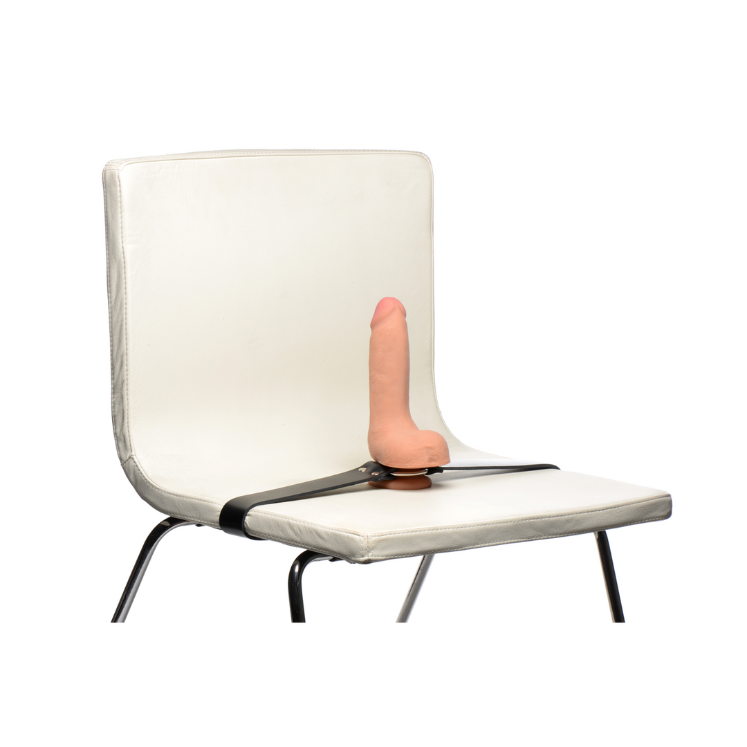 Leren Strap Dildo Houder – Stevig, Comfortabel & Handsfree