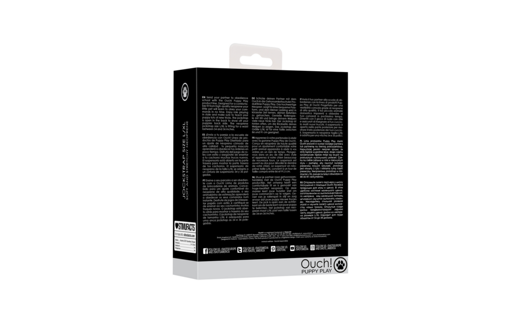 Neopren-Jockstrap L/XL | Komfort & Stil für Puppy Play