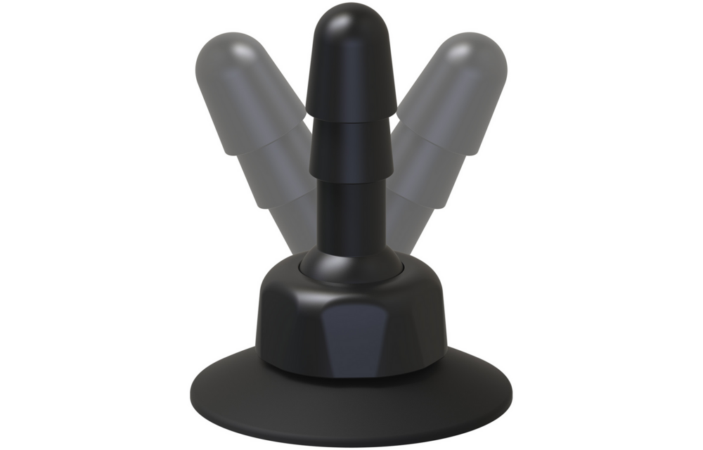 Deluxe 360 Swivel – Butt Plug mit Saugnapf – 2 Stück