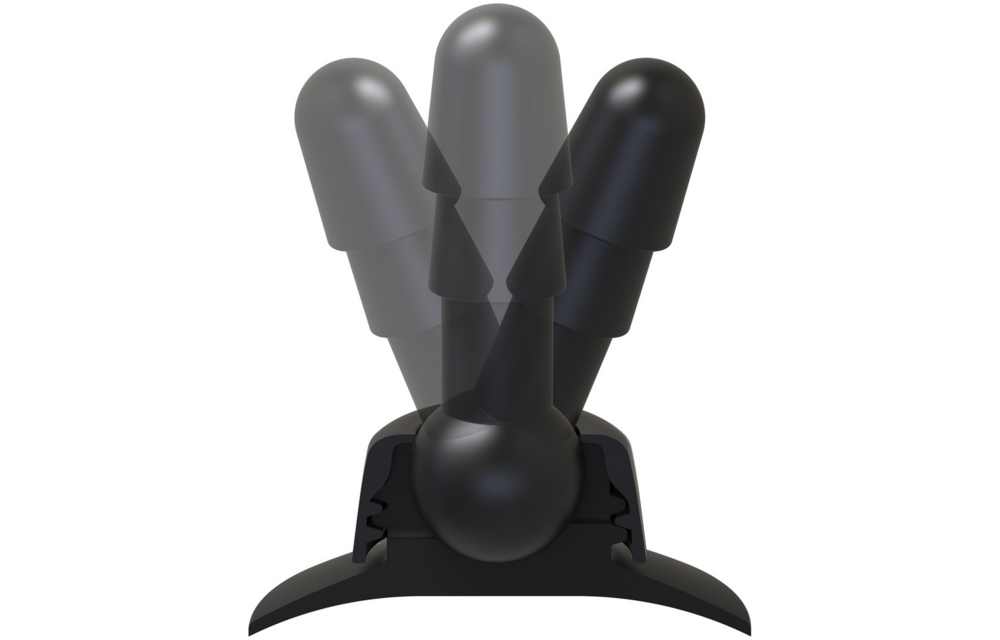 Deluxe 360 Swivel Suction Cup Butt Plug – Flexible & Powerful