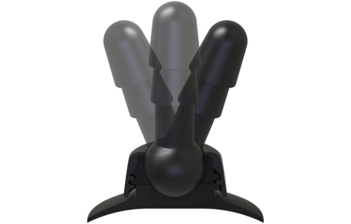Deluxe 360 Swivel Suction Cup Butt Plug – Flexible & Powerful