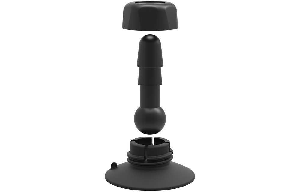 Deluxe 360 Swivel Zuignap Butt Plug - Flexibel & Krachtig