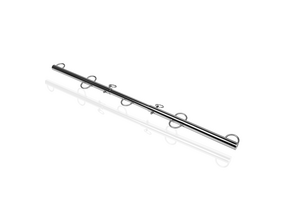 Spreader Bar With Multiple Hooks Silver – BDSM Control