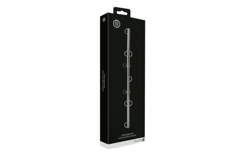 Spreader Bar With Multiple Hooks Silver – BDSM Control