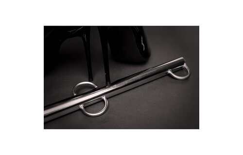 Spreader Bar With Multiple Hooks Silver – BDSM Control