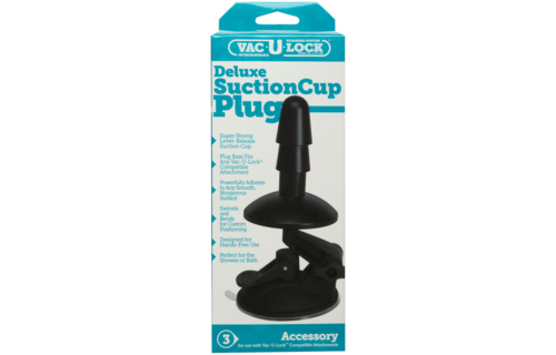 Deluxe Saugnapf-Plug-Zubehör 2 Stück – Vac U Lock Set