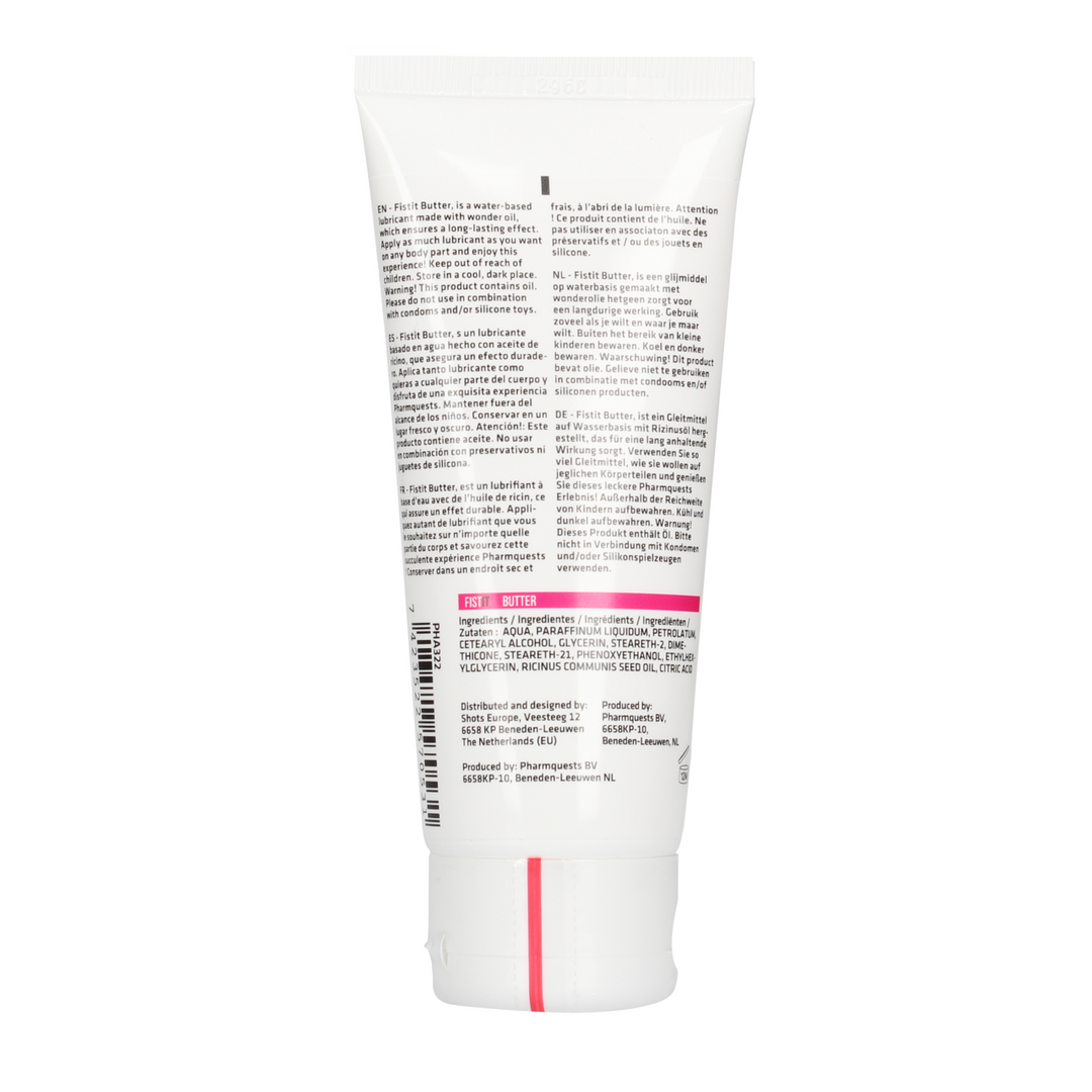 Gleitmittel auf Wasserbasis 100 ml | Fistit Boybutter Lang anhaltend