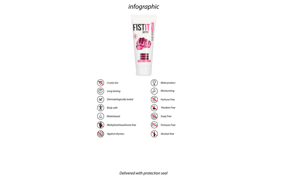 Glijmiddel Op Waterbasis 100Ml | Fistit Boybutter Langdurig