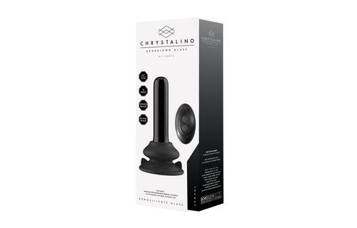 Thumby Smooth Glass Vibrator 5 cm with Suction Cup – Chrystalino