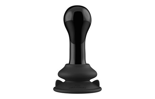 Globy - Glass Vibrator with Suction Cup