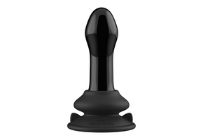 Pluggy Glasvibrator 5 cm mit Saugnapf | Chrystalino Shots