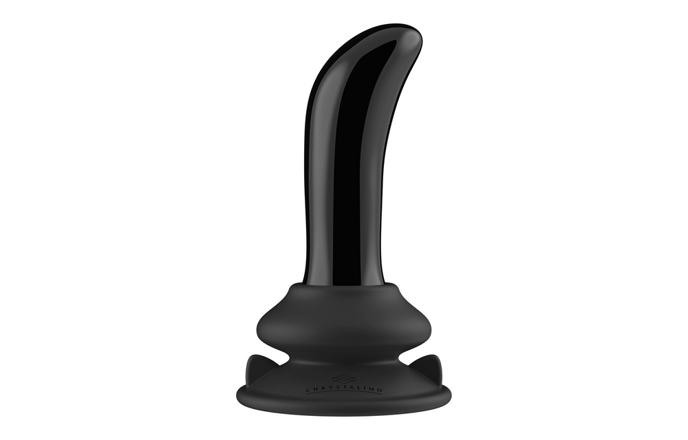 Prickly Glass G-Spot Vibrator 5.1 cm - Remote Control