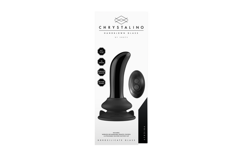 Prickly – Glatter Glas-G-Punkt-Vibrator mit Fernbedienung