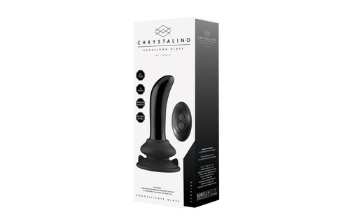 Prickly Glass G-Spot Vibrator 5.1 cm - Remote Control