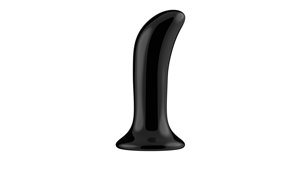 Prickly - Smooth Glass G-Spot Vibrator with Remote Control