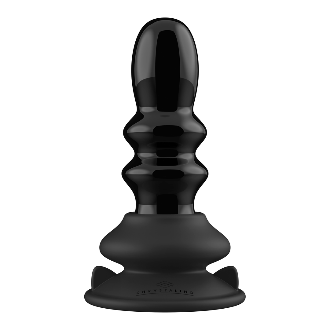 Ribbly Glas-Ribble-Vibrator 4,8 cm – Kraft & Eleganz