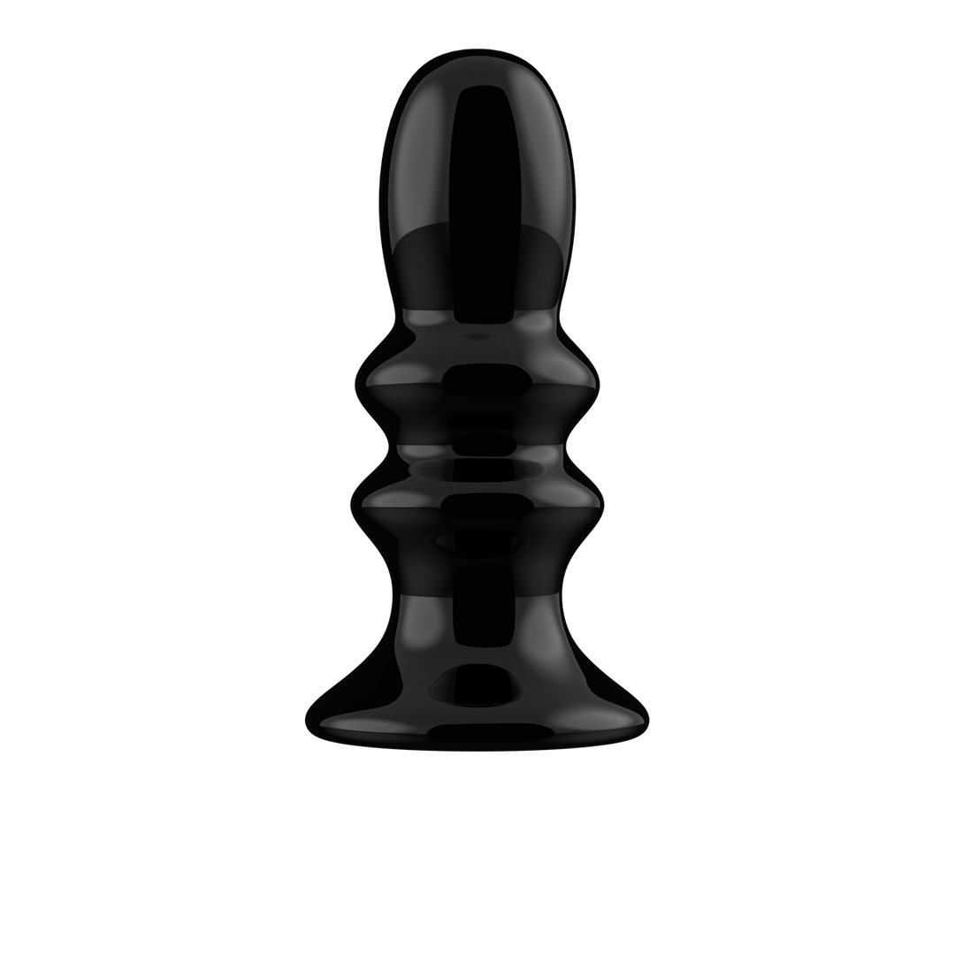 Ribbly Glas-Ribble-Vibrator 4,8 cm – Kraft & Eleganz