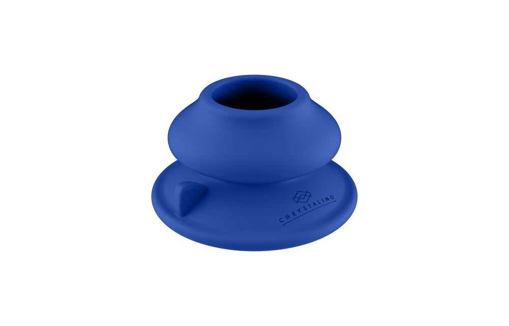 Silikon-Saugnapf Chrystalino 7,4 cm – Fester Halt Glas