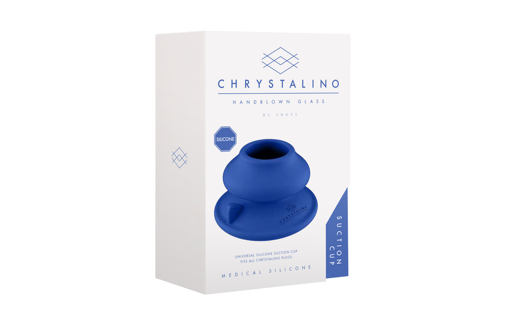 Silikon-Saugnapf Chrystalino 7,4 cm – Fester Halt Glas