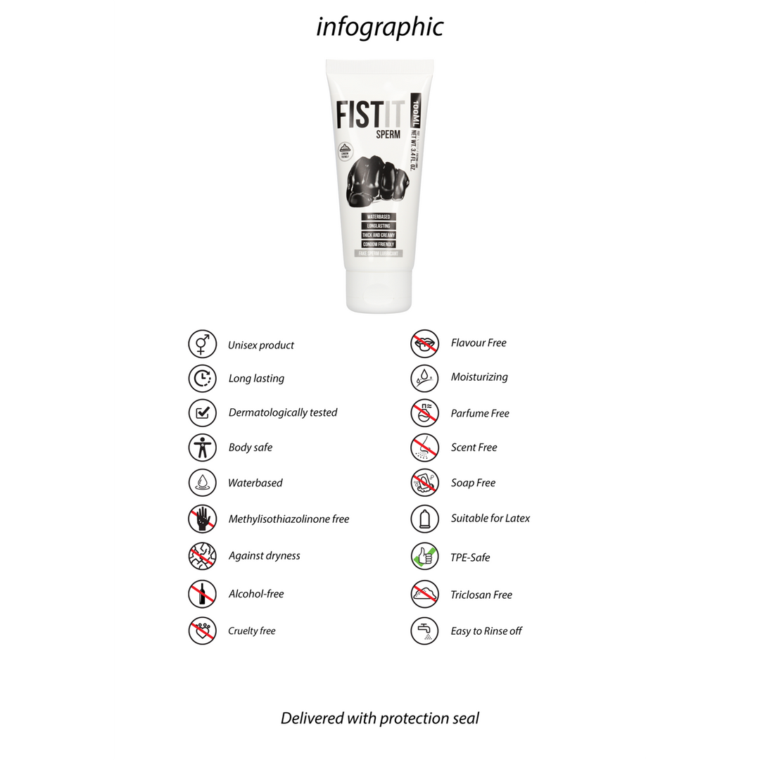 Sperma Glijmiddel 100 Ml – Veilig, Natuurlijk & Dermatologisch