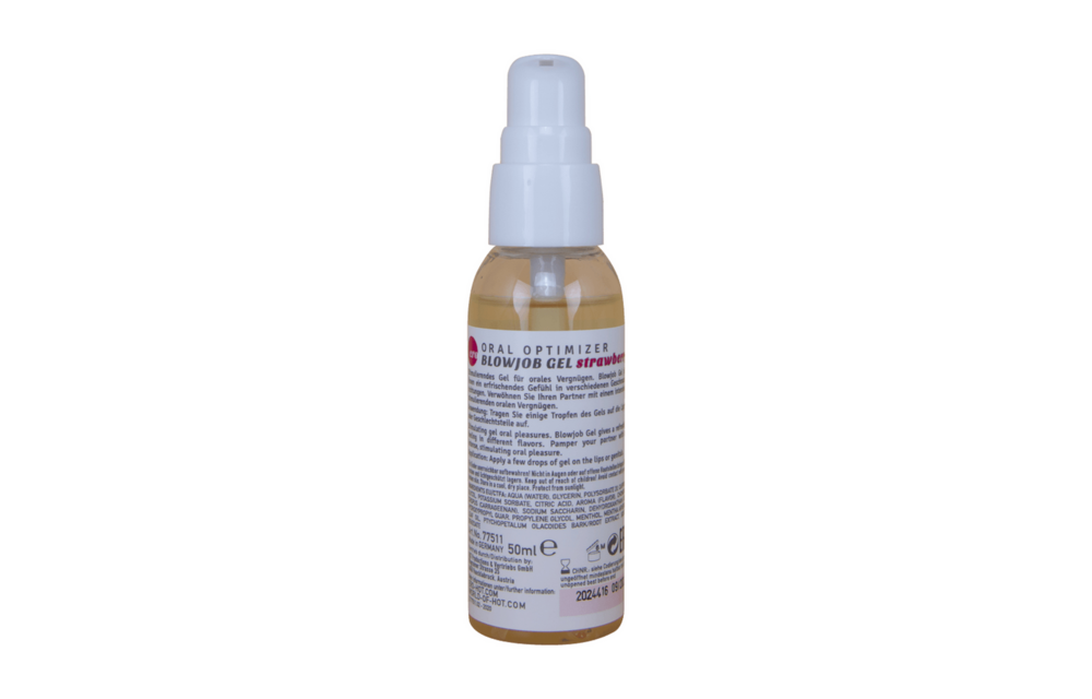 Oral Optimizer - Deepthroat Gel - Strawberry - 2 fl oz / 50 ml