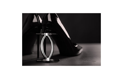 Verstellbare Pussy Clamp Silber – Intensive Empfindungen & Vergnügen