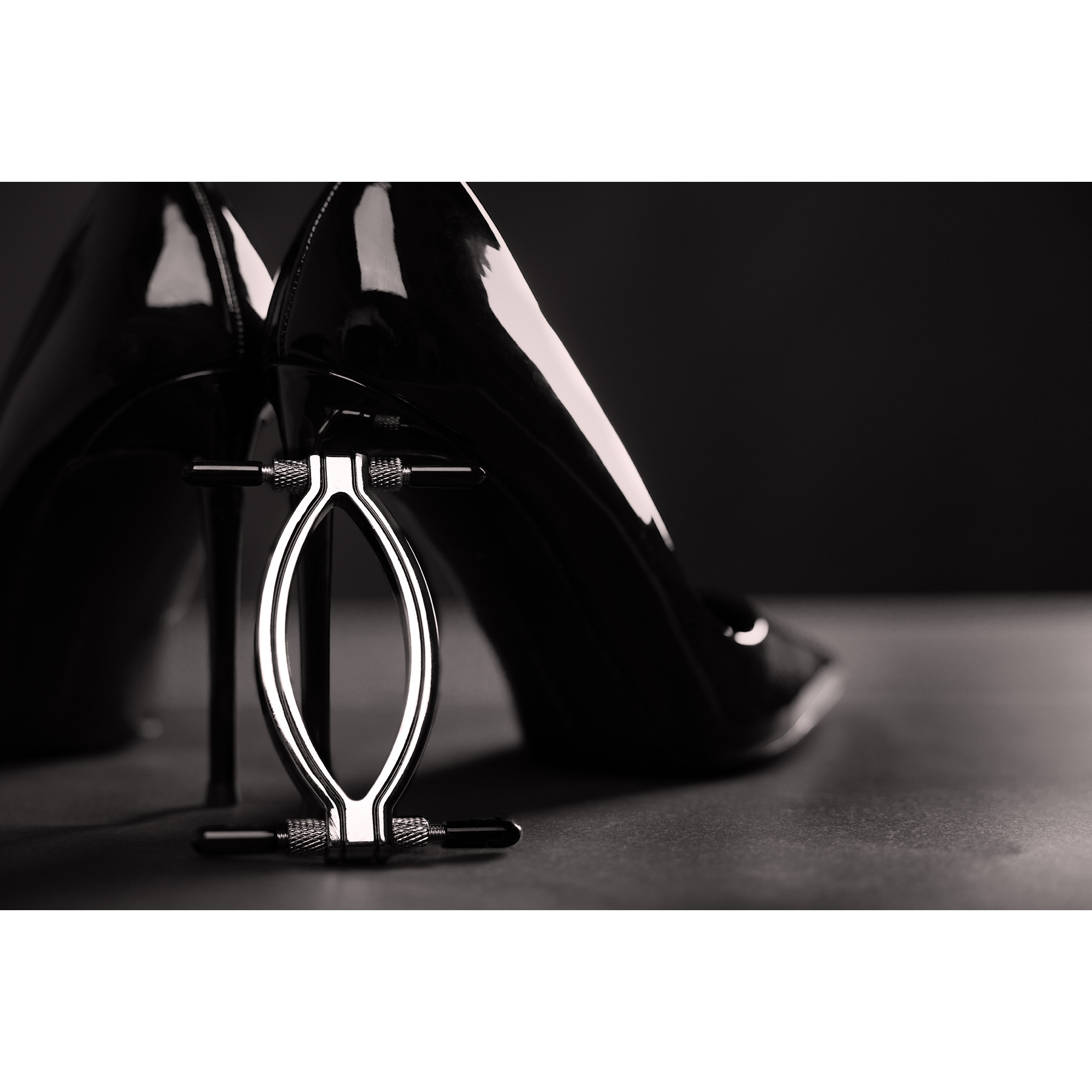 Verstelbare Pussy Clamp - Zilver