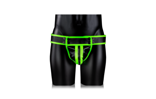 Striped Glow In The Dark Jockstrap S/M | Ouch! By Shots