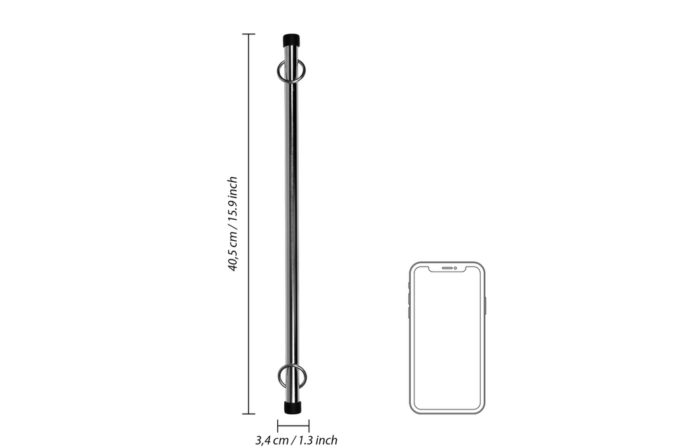 Spreader Bar - 16'' / 40 cm - Silver