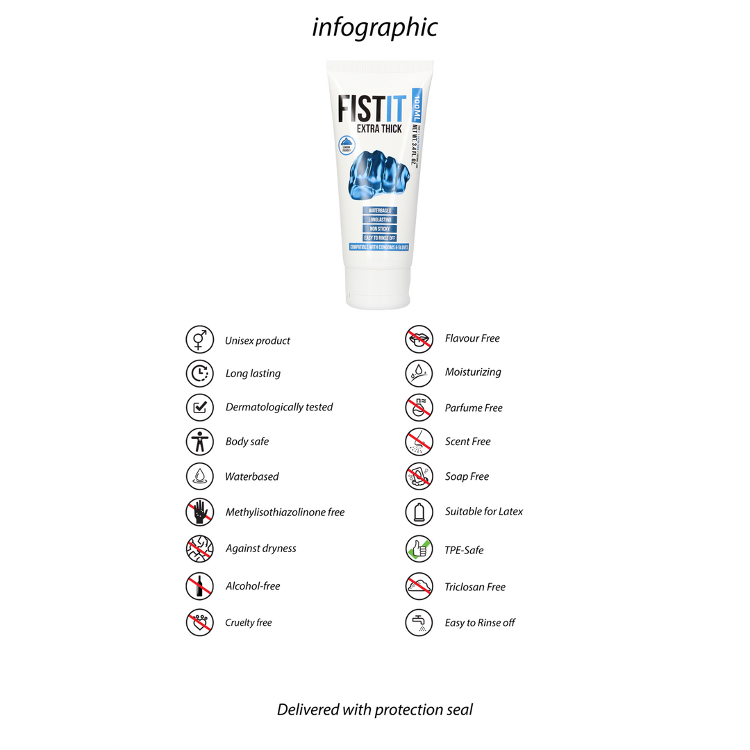 Extra Dik Glijmiddel 100 Ml - Veilig, Comfortabel & Dermatologisch