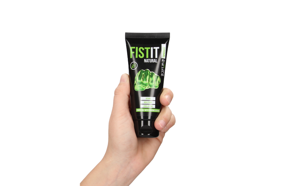 Natuurlijk Waterbasis Glijmiddel Vegan Veilig 100 Ml Fist It