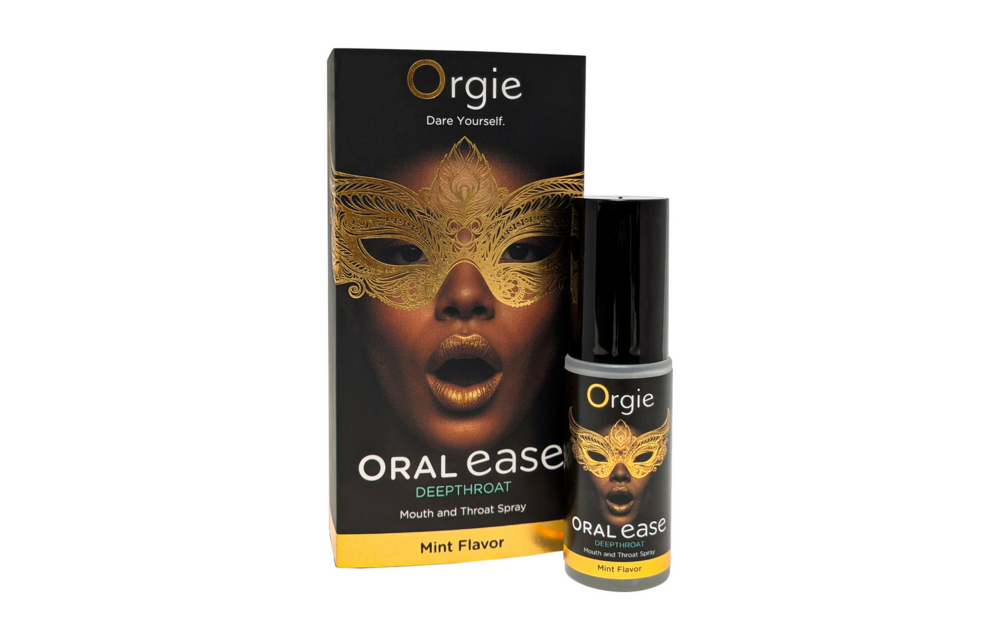 Oral Ease Deepthroat - Mond- en Keelspray - Munt Smaak - 0,5 fl oz / 15 ml