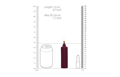 Wax Play Kerze – Rosenduft