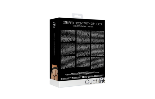 Effen Voorzijde Met Rits Jock - L/XL