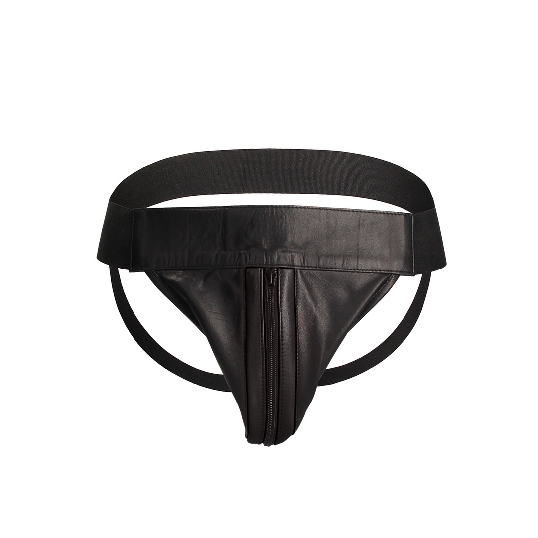 Leren Jockstrap Met Rits L/Xl – Stijlvol & Comfortabel
