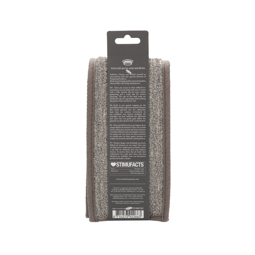 Grote Rugband Touché | Zachte Reiniging & Stevige Peeling