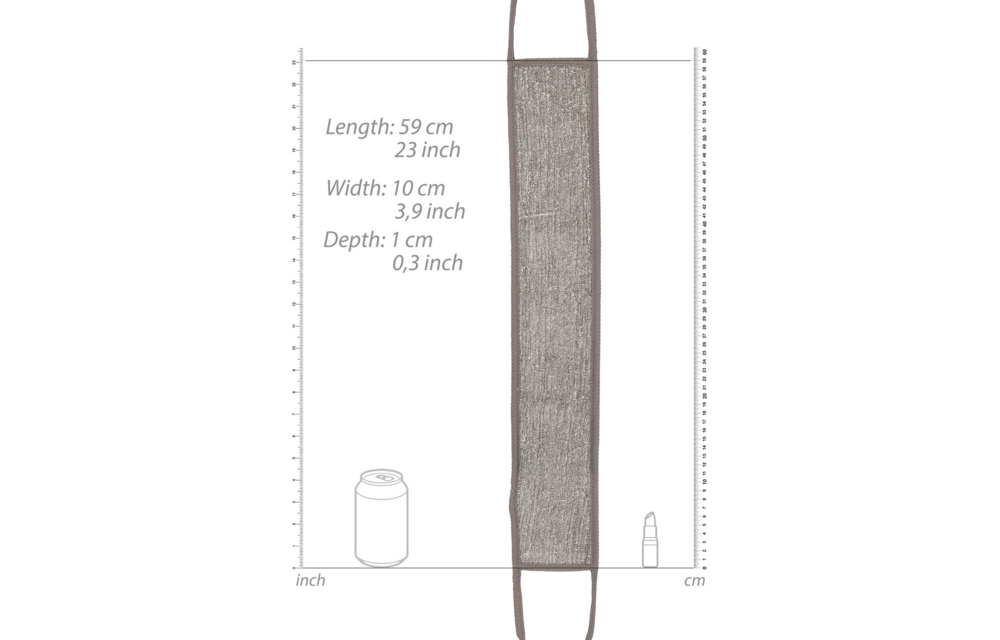 Large Back Strap Touché | Gentle Cleansing & Firm Exfoliation
