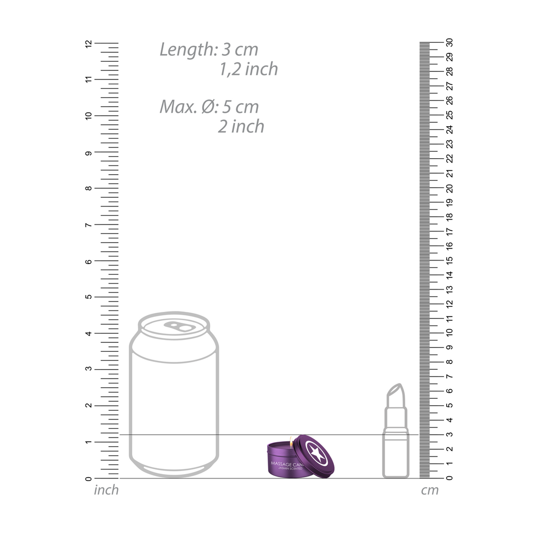 Massage Candle Naughty Purple - Sensual Relaxation & Passion