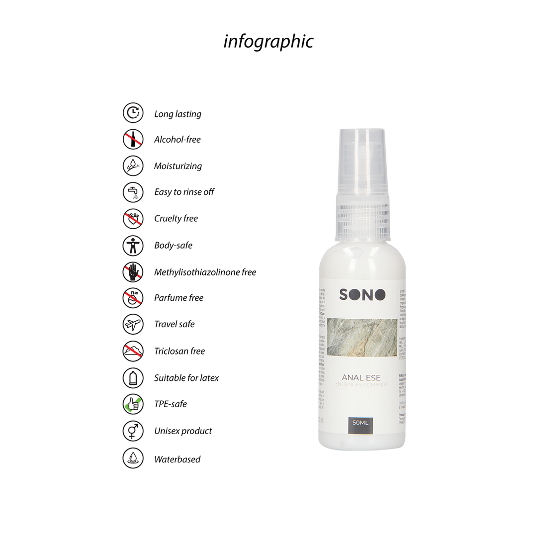 Anal Ese Verdovende Anale Crème 50Ml - Comfort & Genot