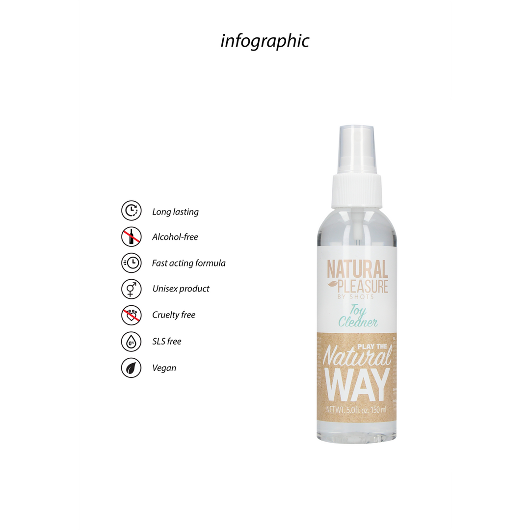 Speelgoedreiniger Natuurlijk & Veilig | 150 Ml Spray Natural Pleasure