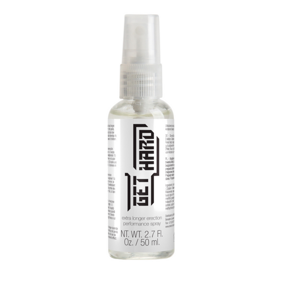 Get Hard Erektionsspray 50 ml – Lang anhaltende Kraft & Selbstvertrauen