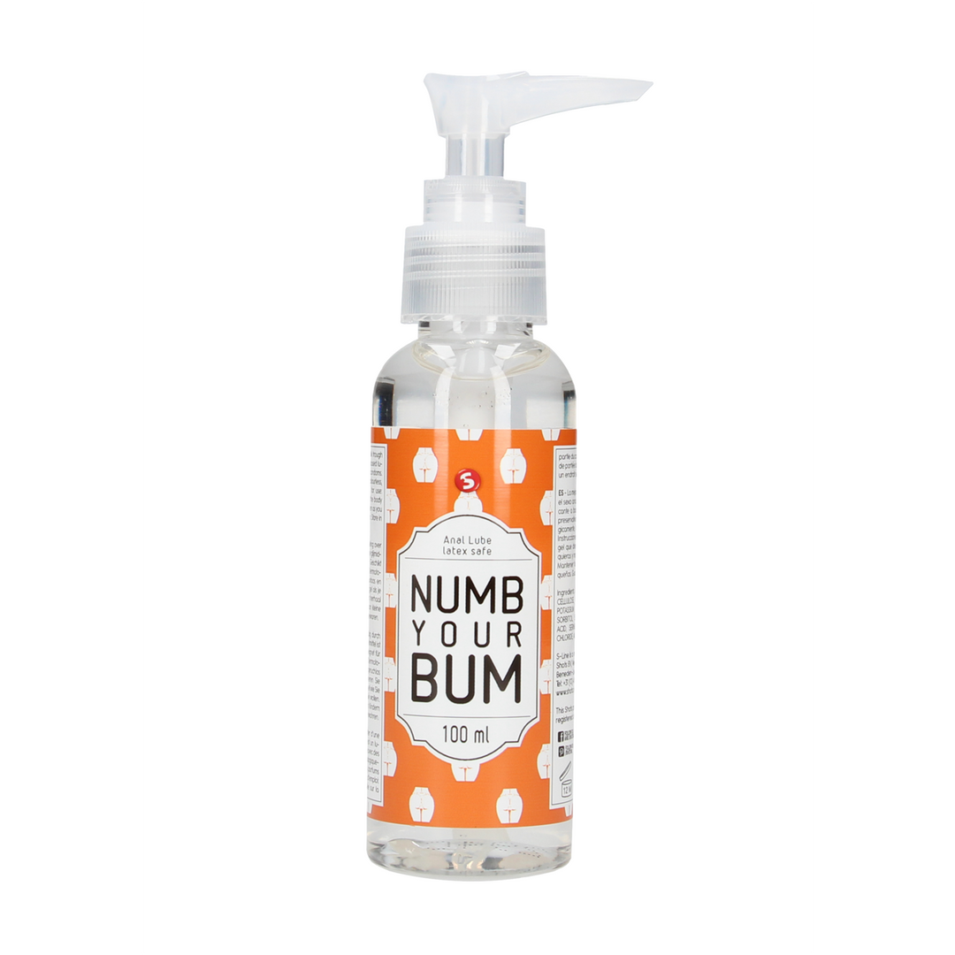 Numb Your Bum - Anaal Glijmiddel 100Ml | Ultieme Soepelheid