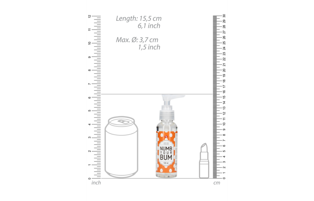 Numb Your Bum – Anal-Gleitmittel 100 ml | Ultimative Geschmeidigkeit