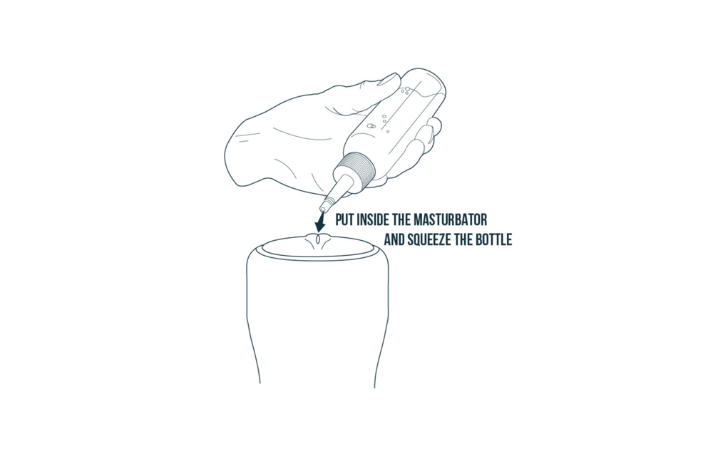 Reach In Masturbator Gleitmittel 150 ml – Präzision und Komfort