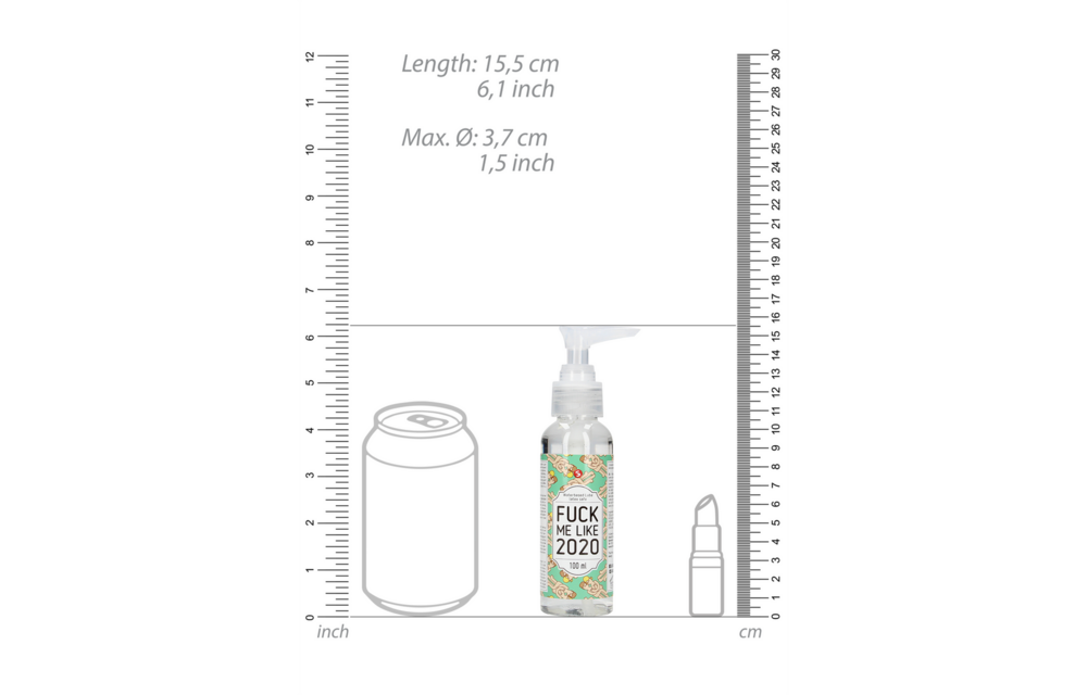 Fuck Me Like 2020 - Waterbased Lubricant - 3 fl oz / 100 ml