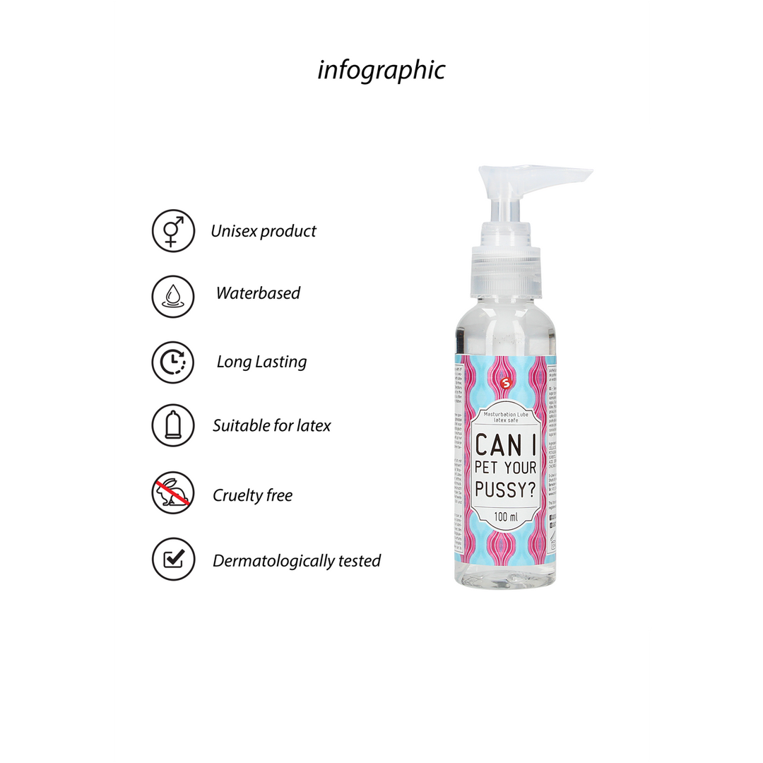 Can I stroke your pussy? - Masturbation Lubricant - 3 fl oz / 100 ml