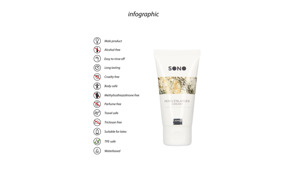 Penisvergrößerungscreme 50 ml – Wachstum, Selbstvertrauen & Ergebnisse